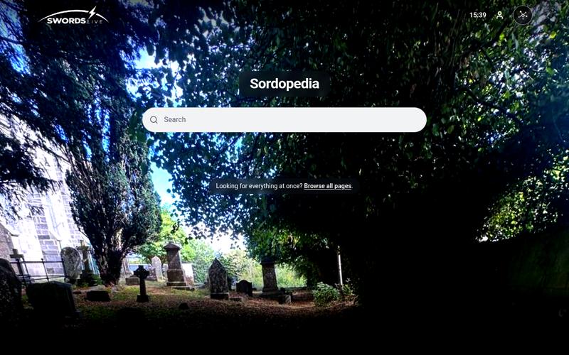 MapClick Knowledge on Swords Live — searchable written knowledge base about the place